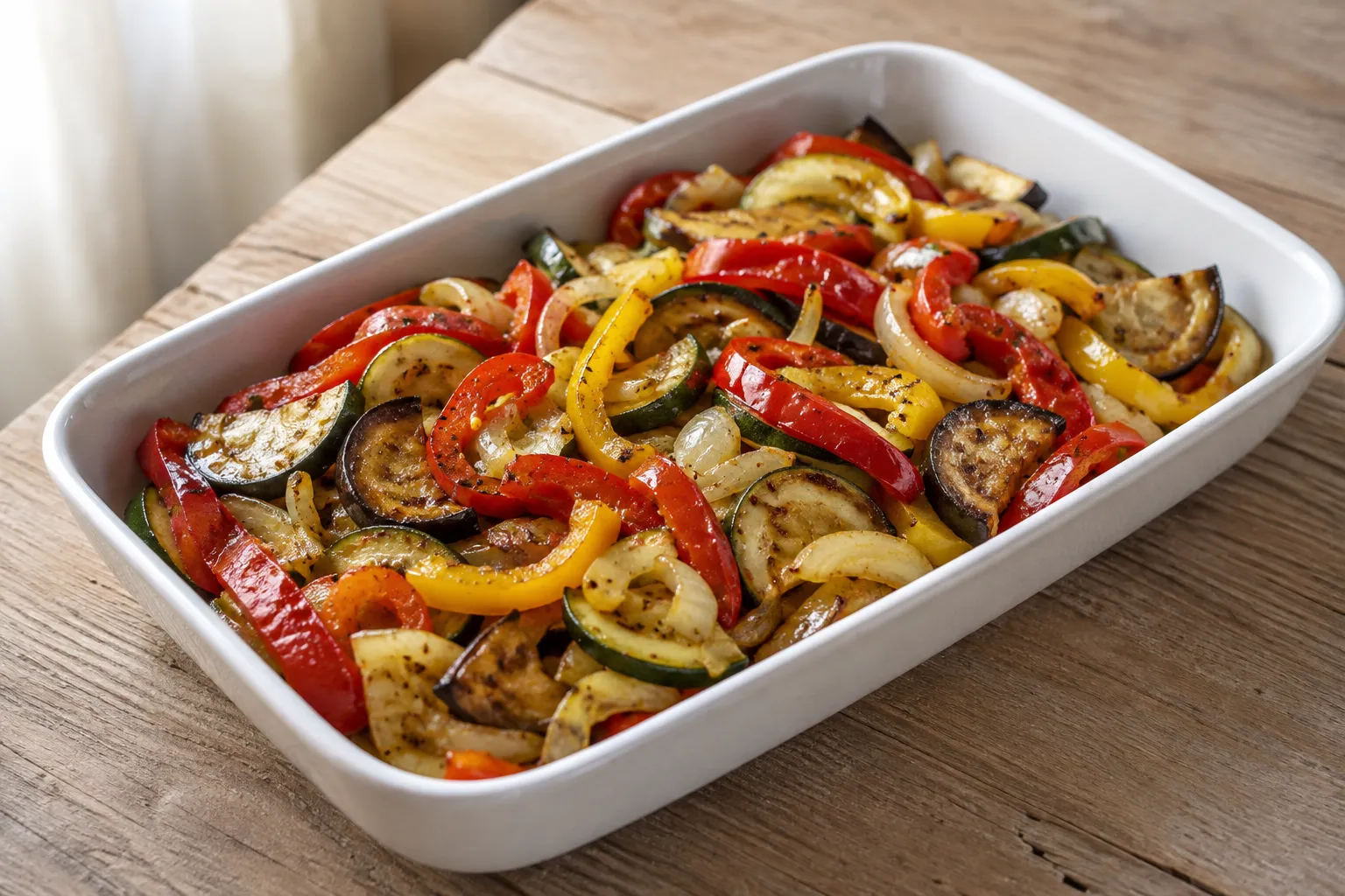 Ensalada de verduras asadas