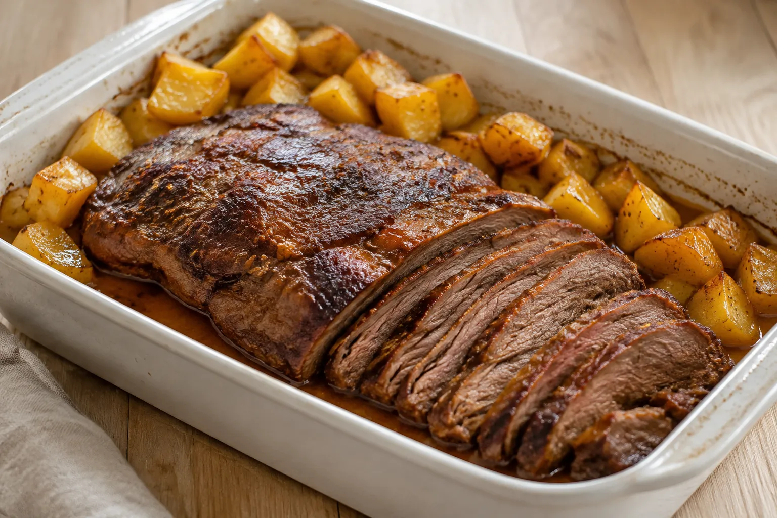 Imagen de la receta Falda de ternera al horno