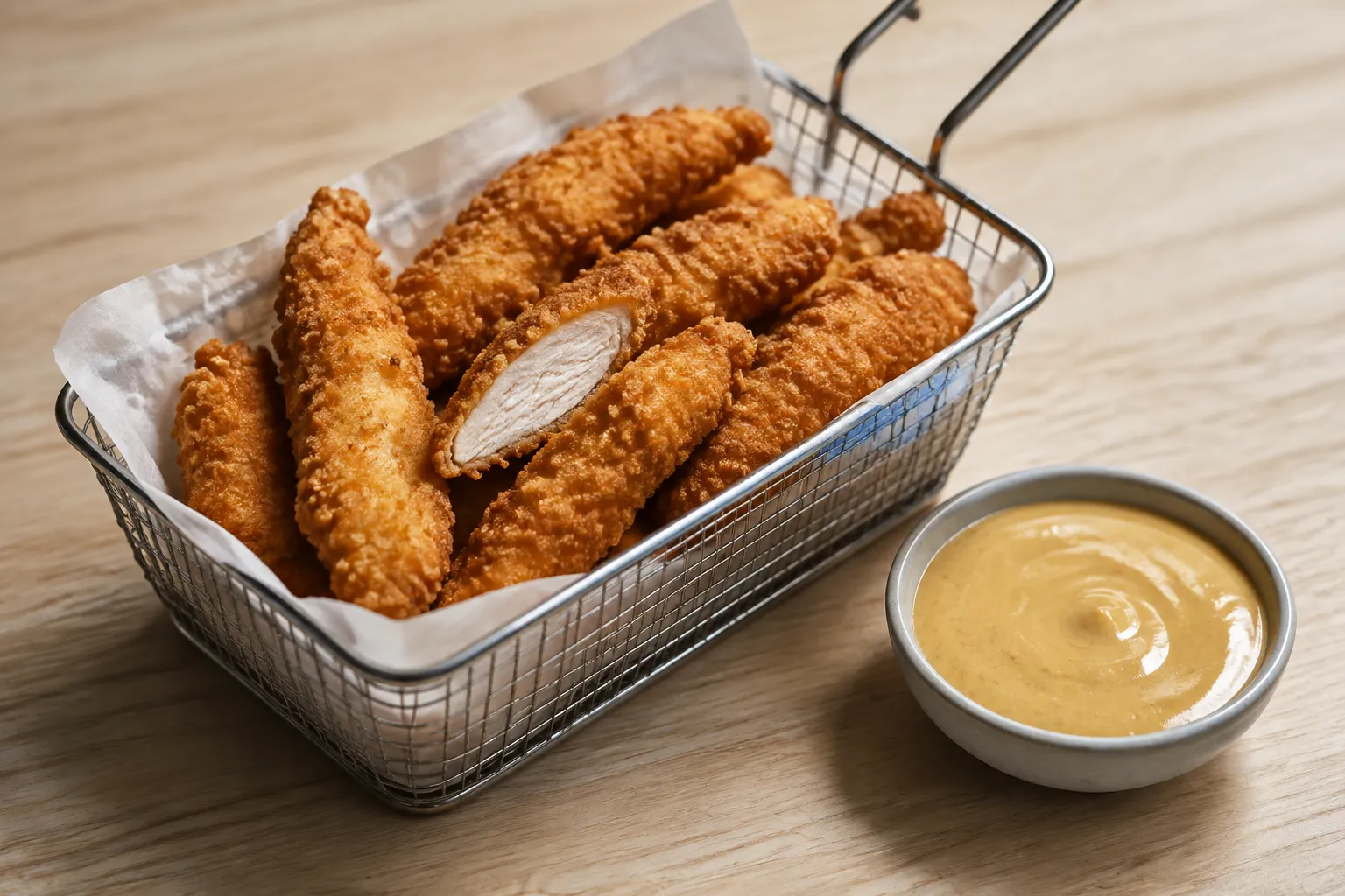 Fingers de pollo caseros
