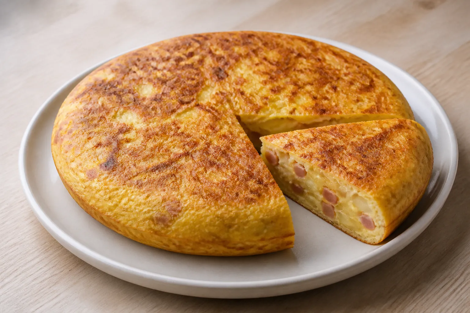 frittata de jamon