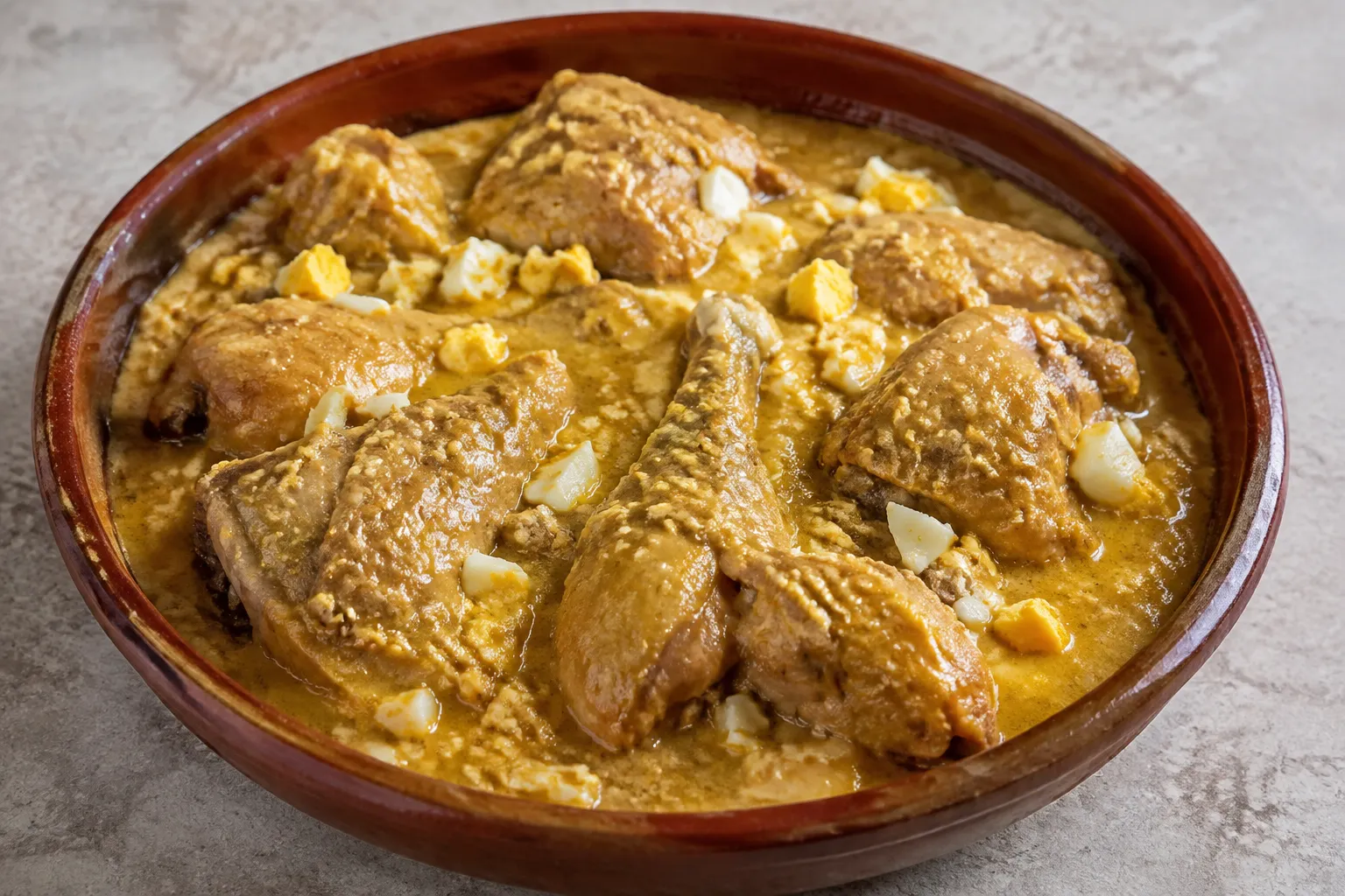 Gallina en pepitoria