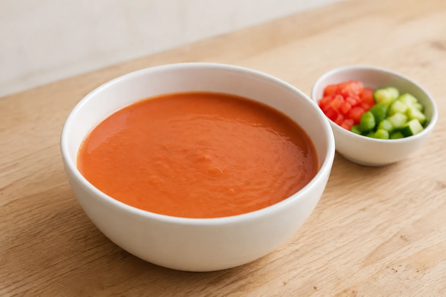 Receta facil de gazpacho andaluz