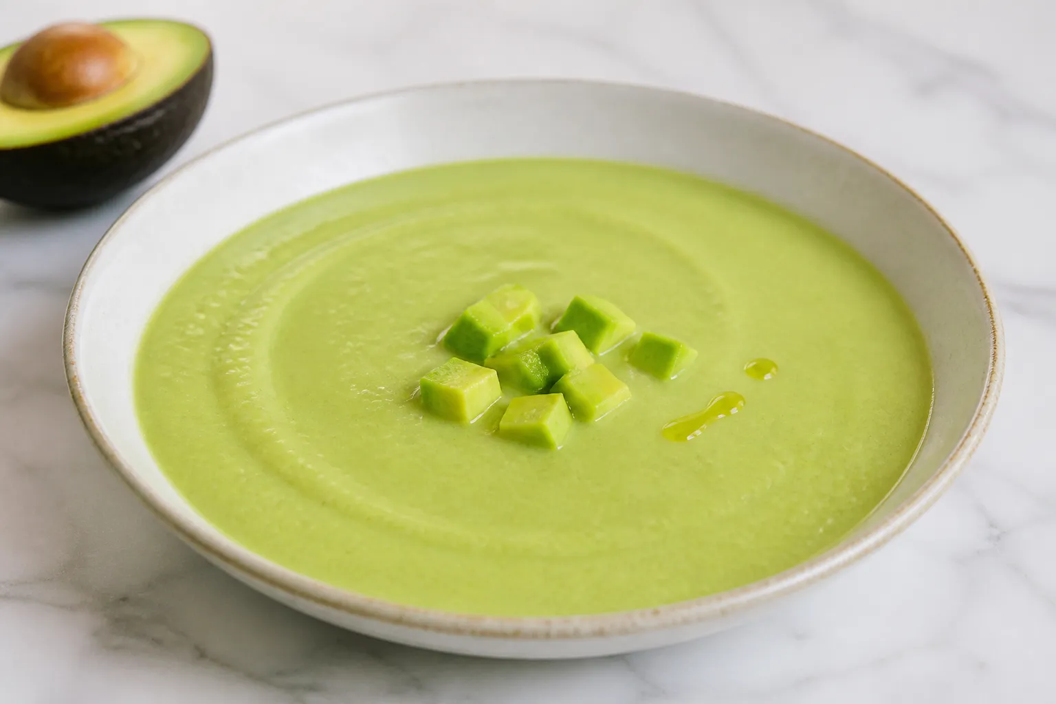Imagen de la receta Gazpacho de aguacate