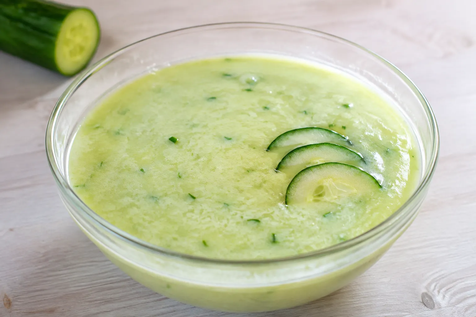 Imagen de la receta Gazpacho de pepino