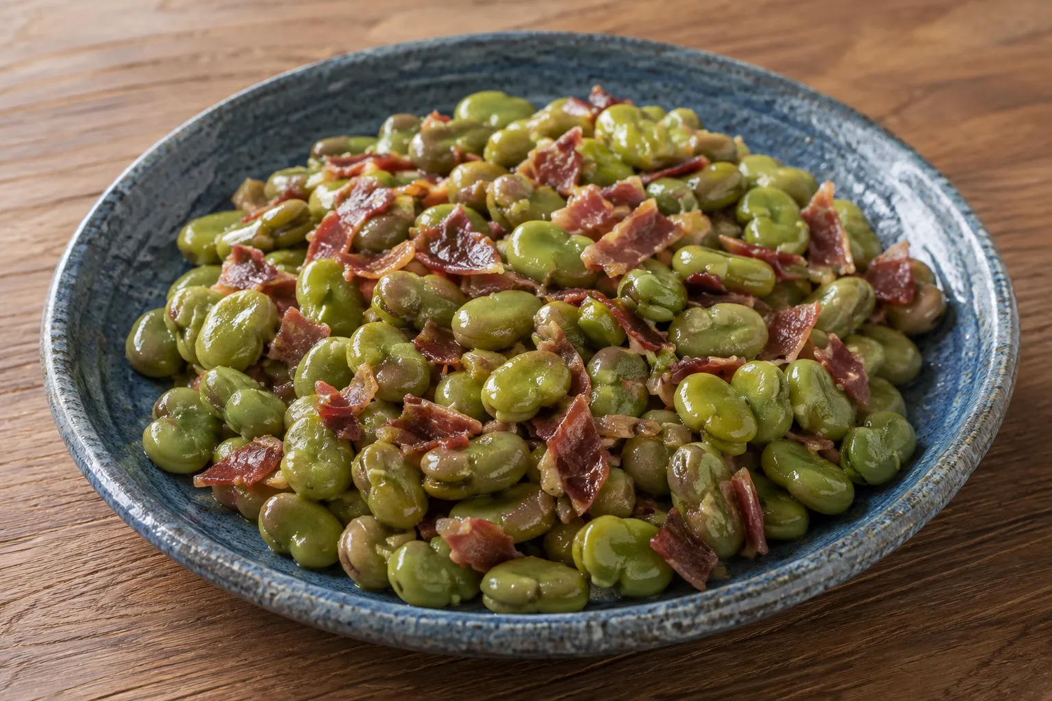Imagen de la receta Habas con jamón
