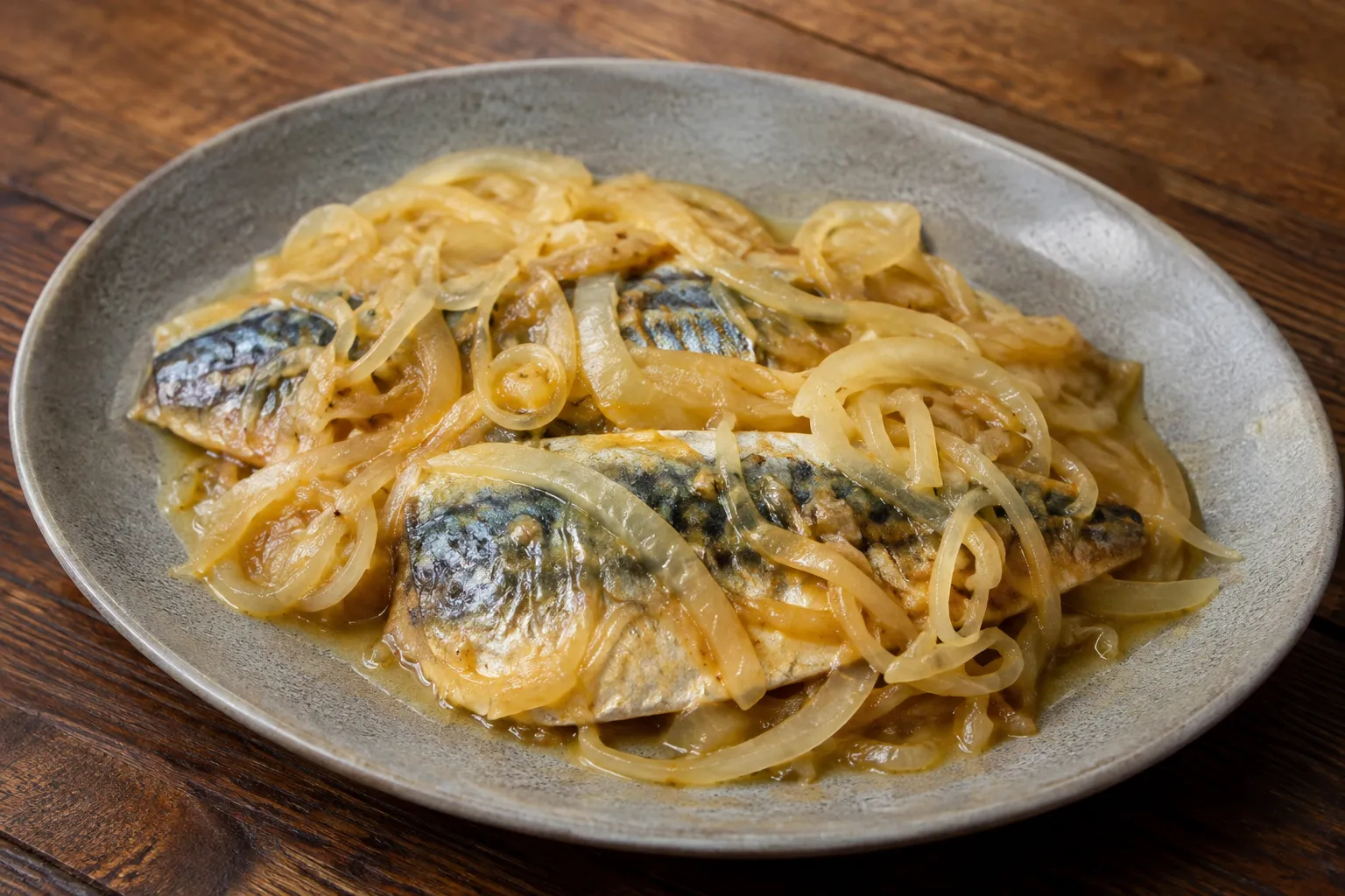Jurel encebollado