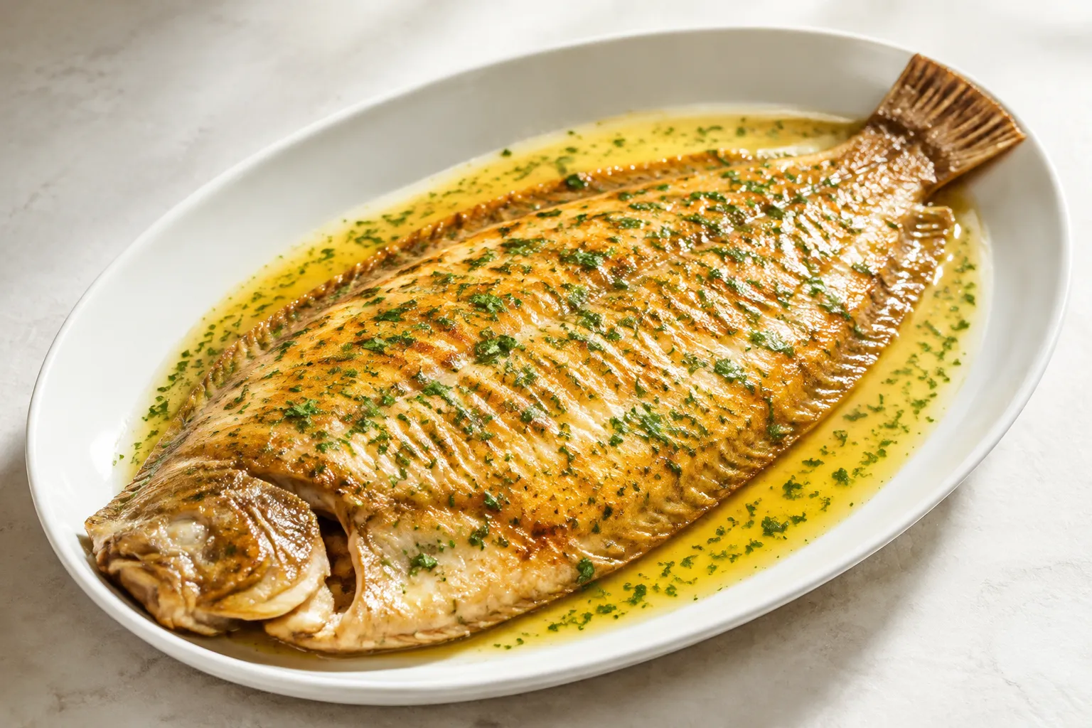 Lenguado a la meunière