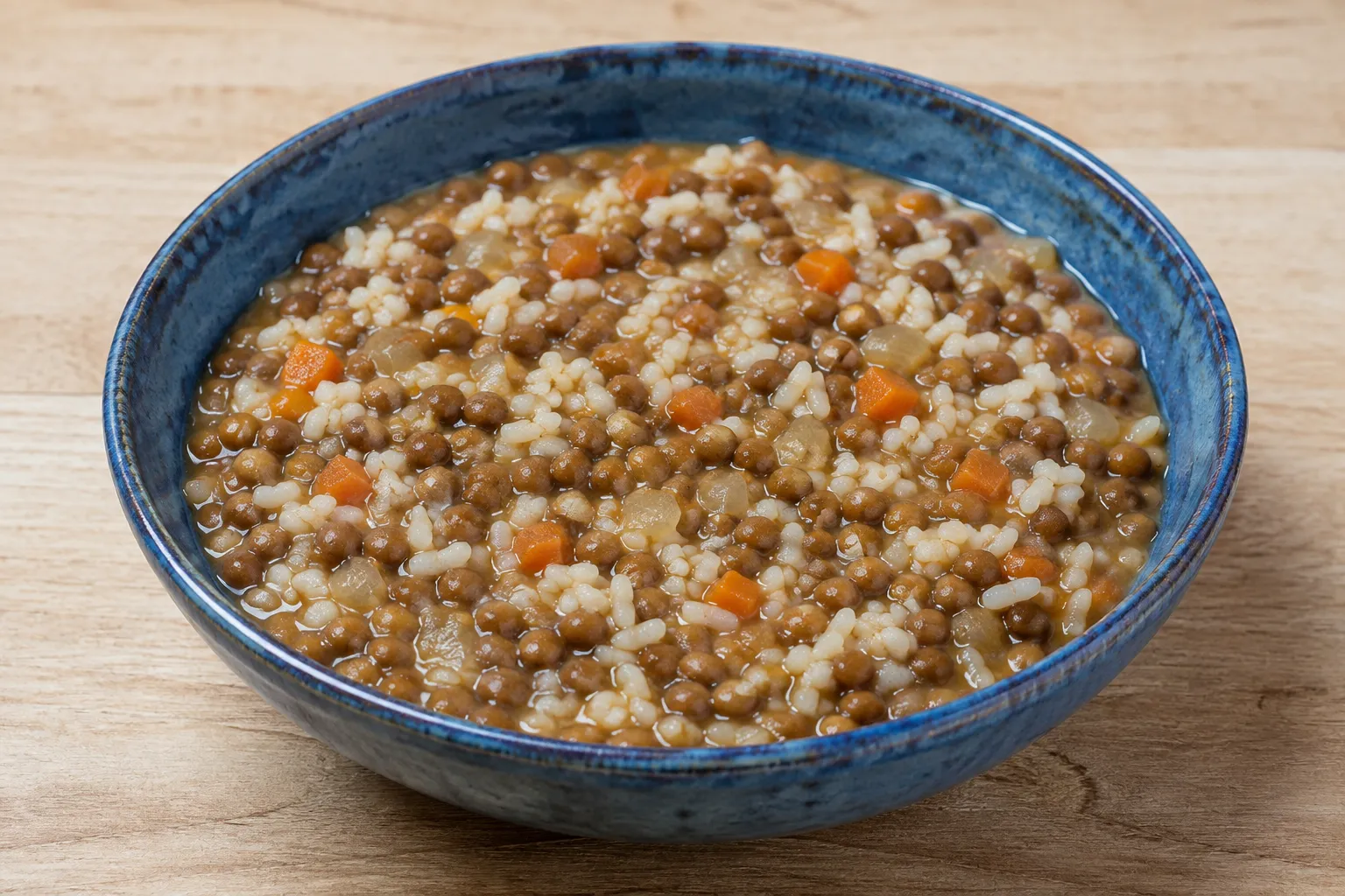 Lentejas con arroz