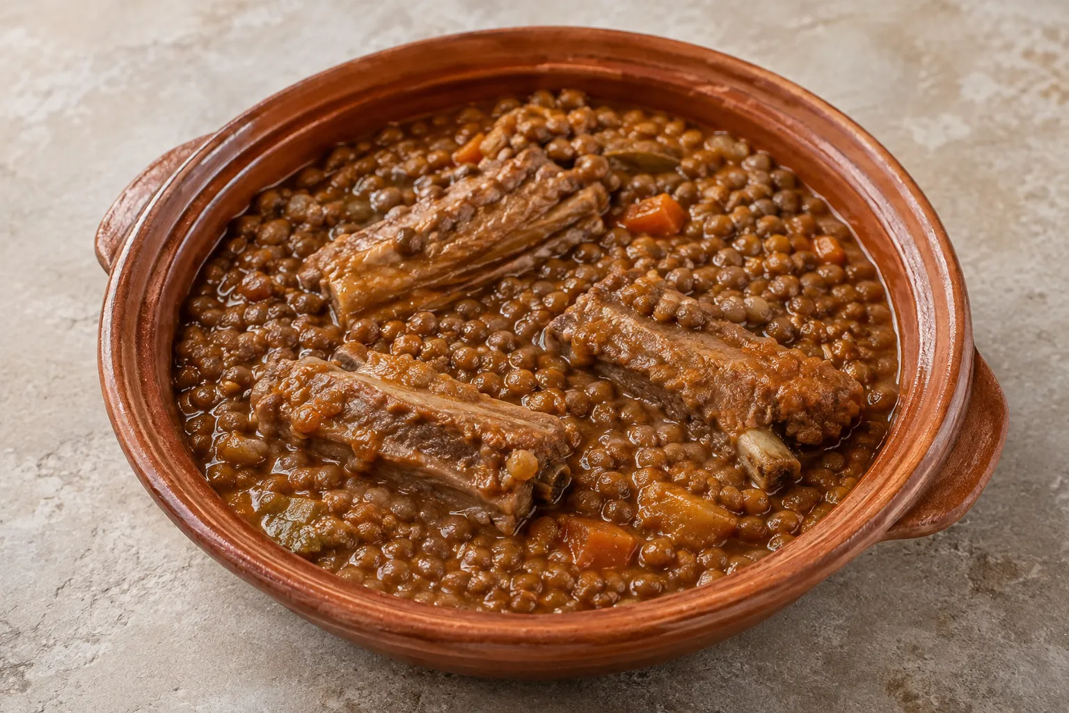 Lentejas con costillas