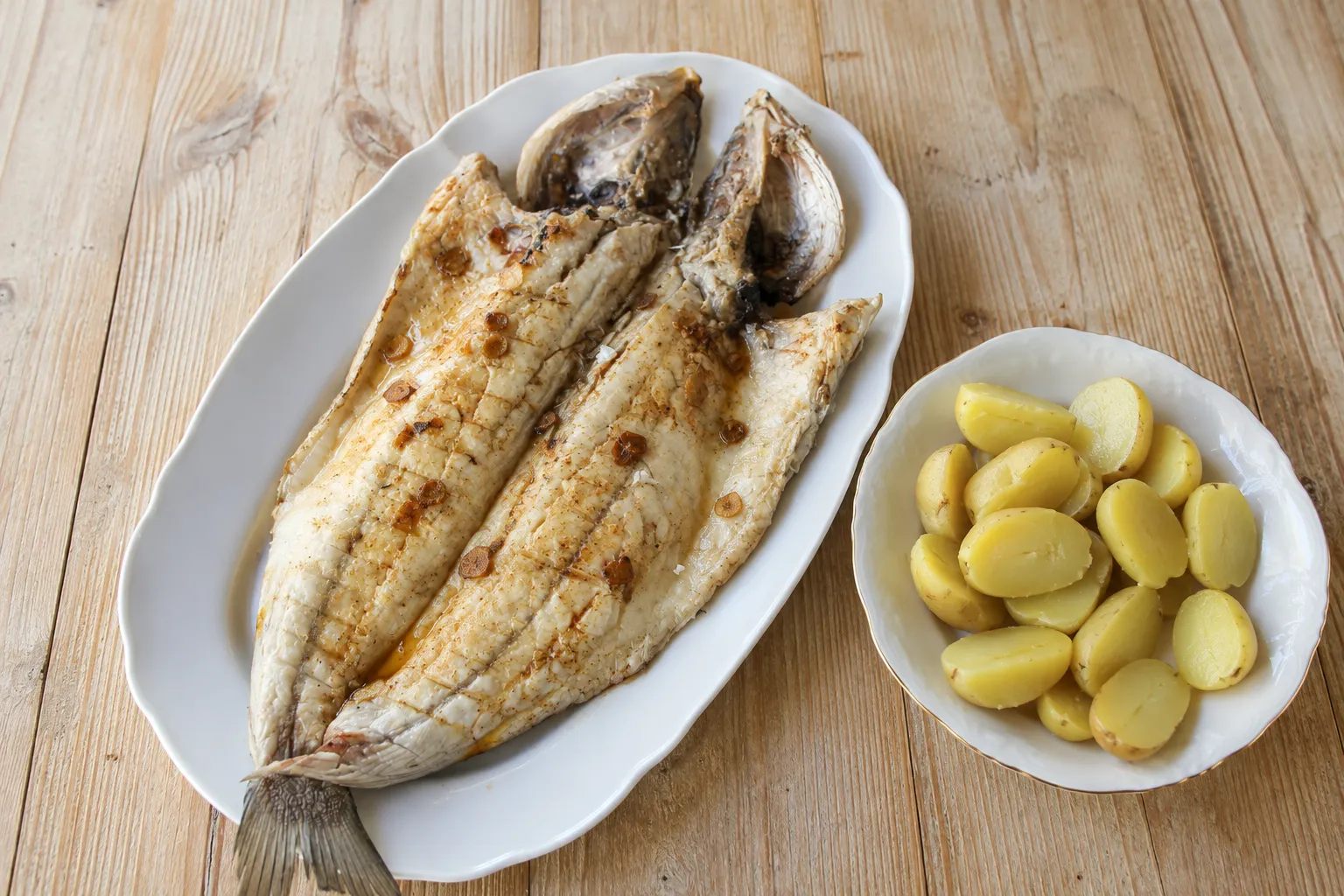Lubina a la parrilla