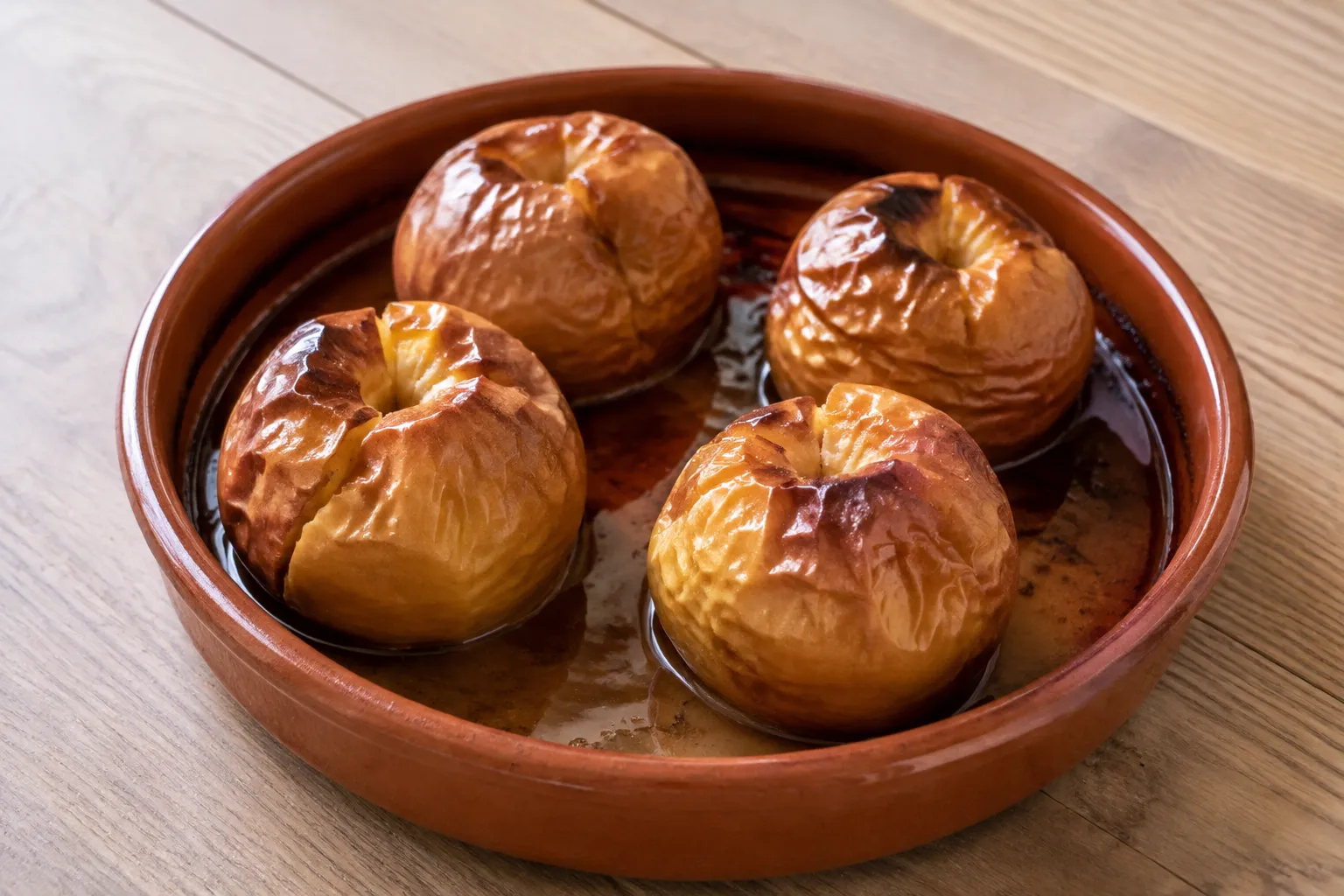 Manzanas asadas o papanduxas