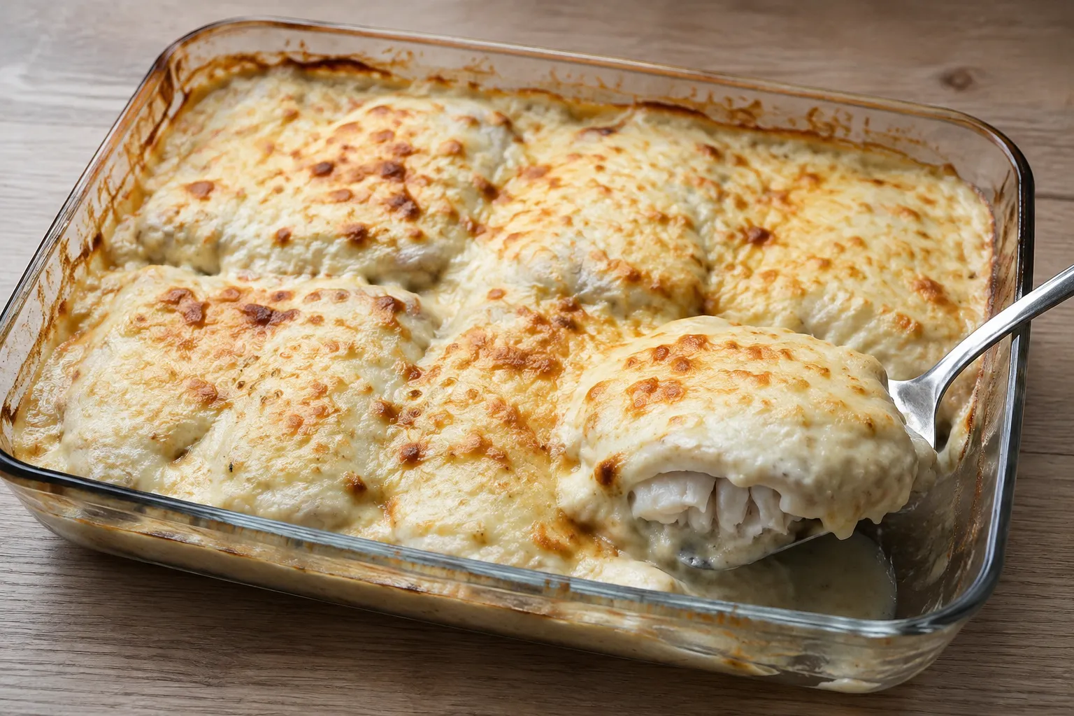 Merluza gratinada