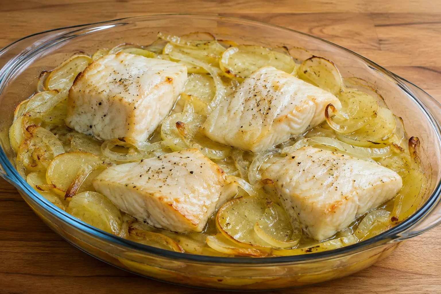 Mero al horno
