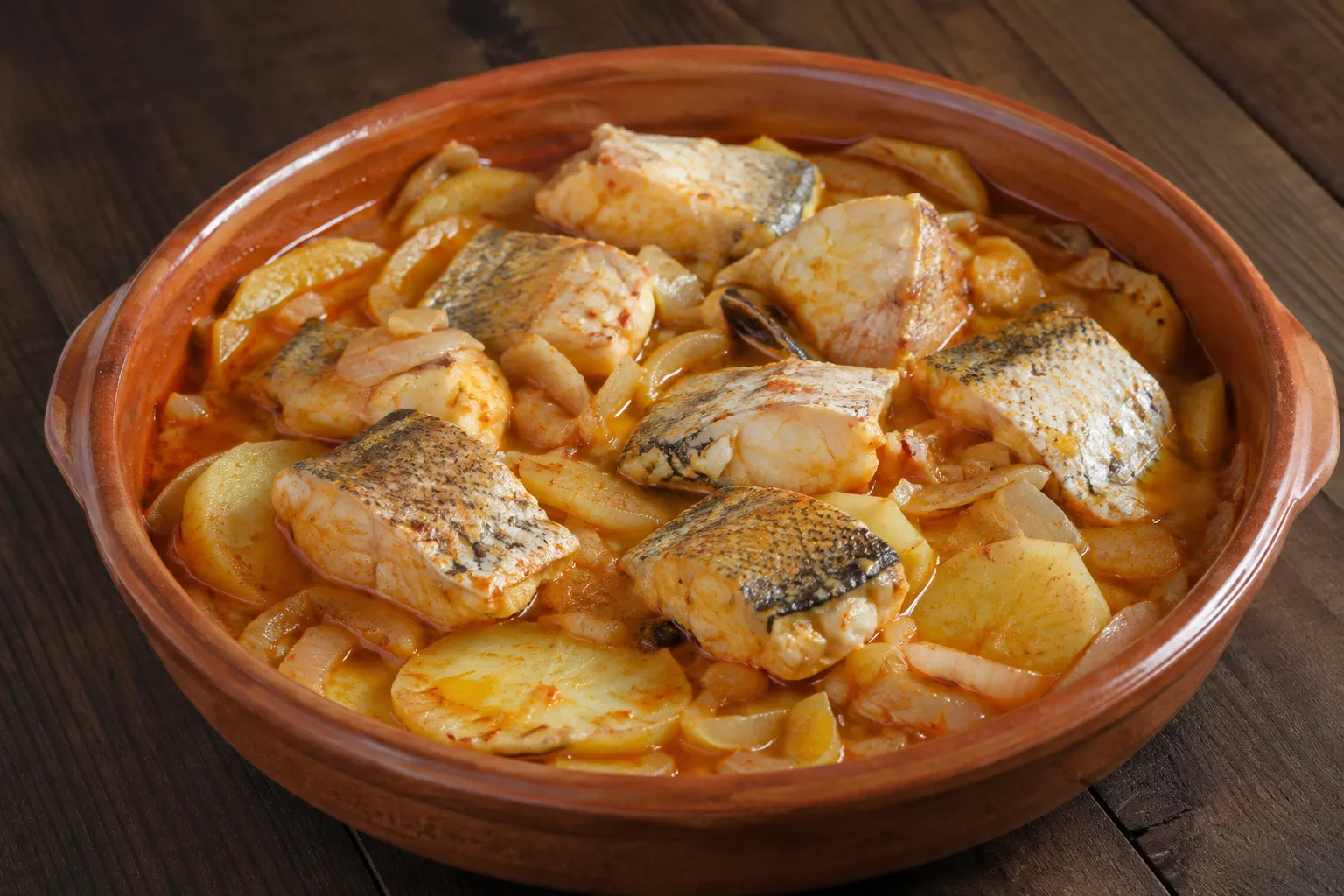 Mero en caldeirada