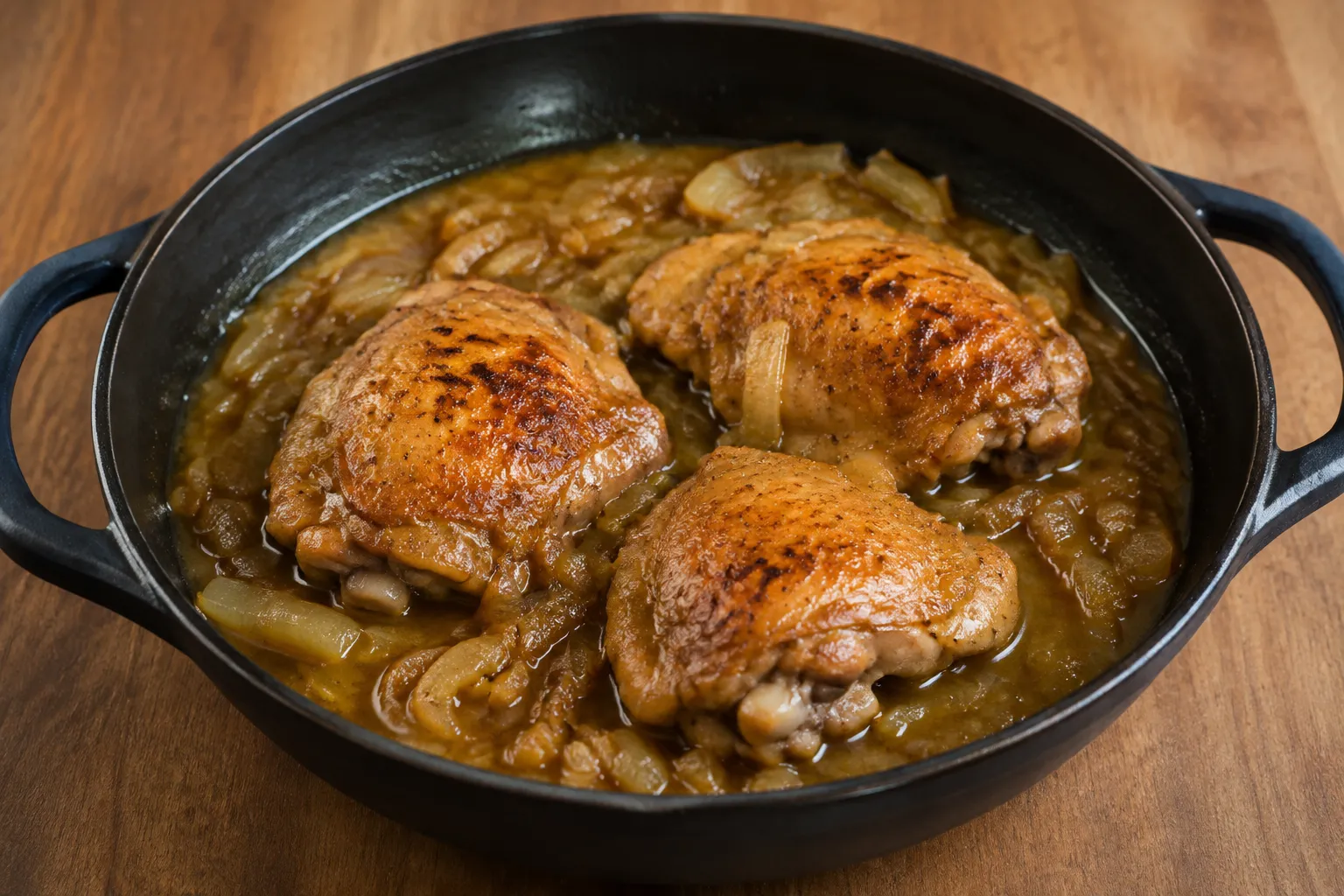 Muslos de pollo a la cerveza