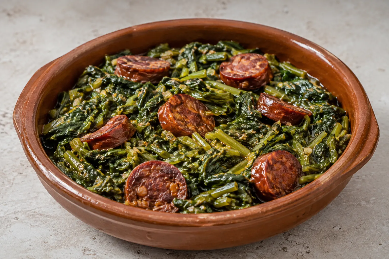 Imagen de la receta Nabizas con chorizo