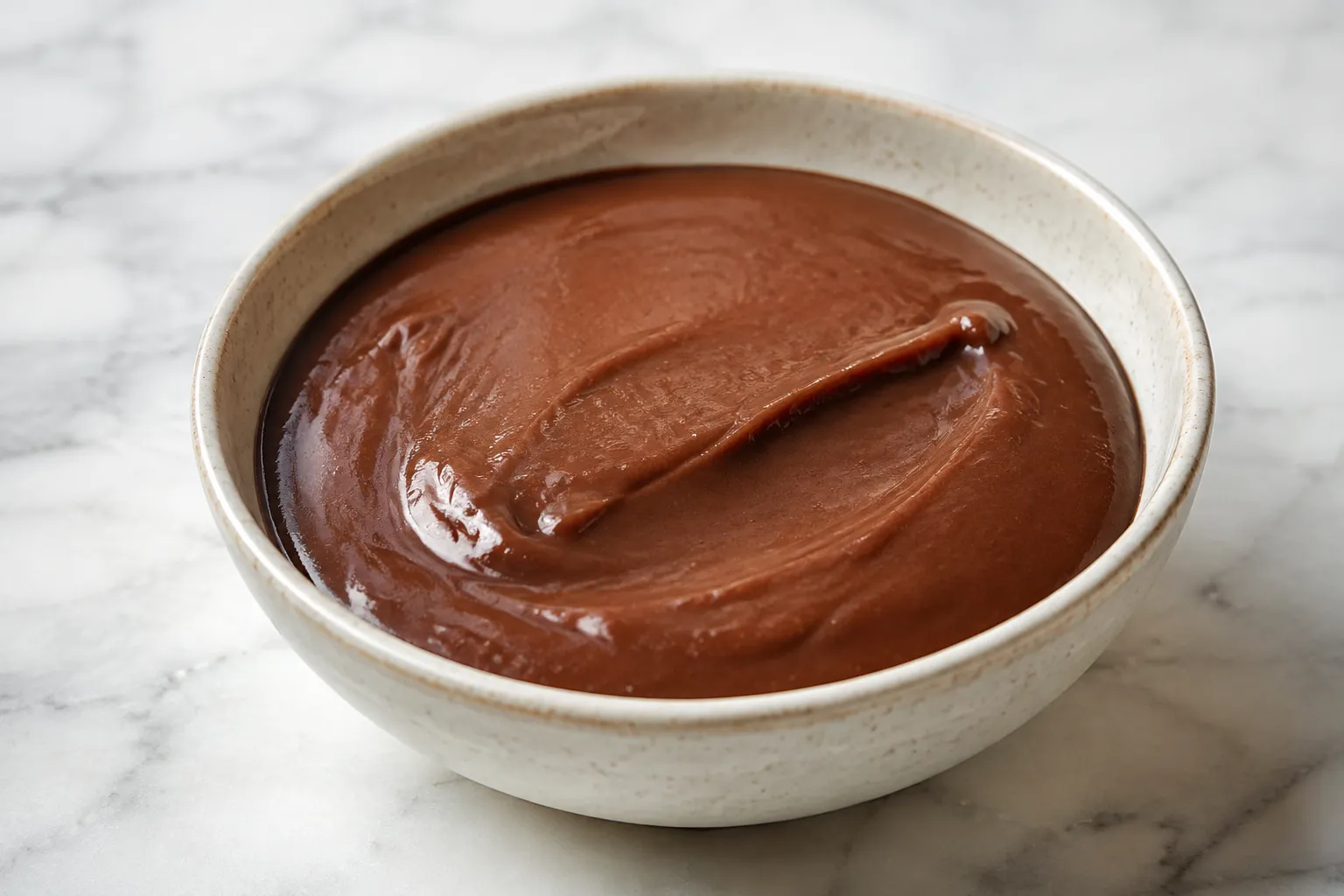 Natillas de chocolate