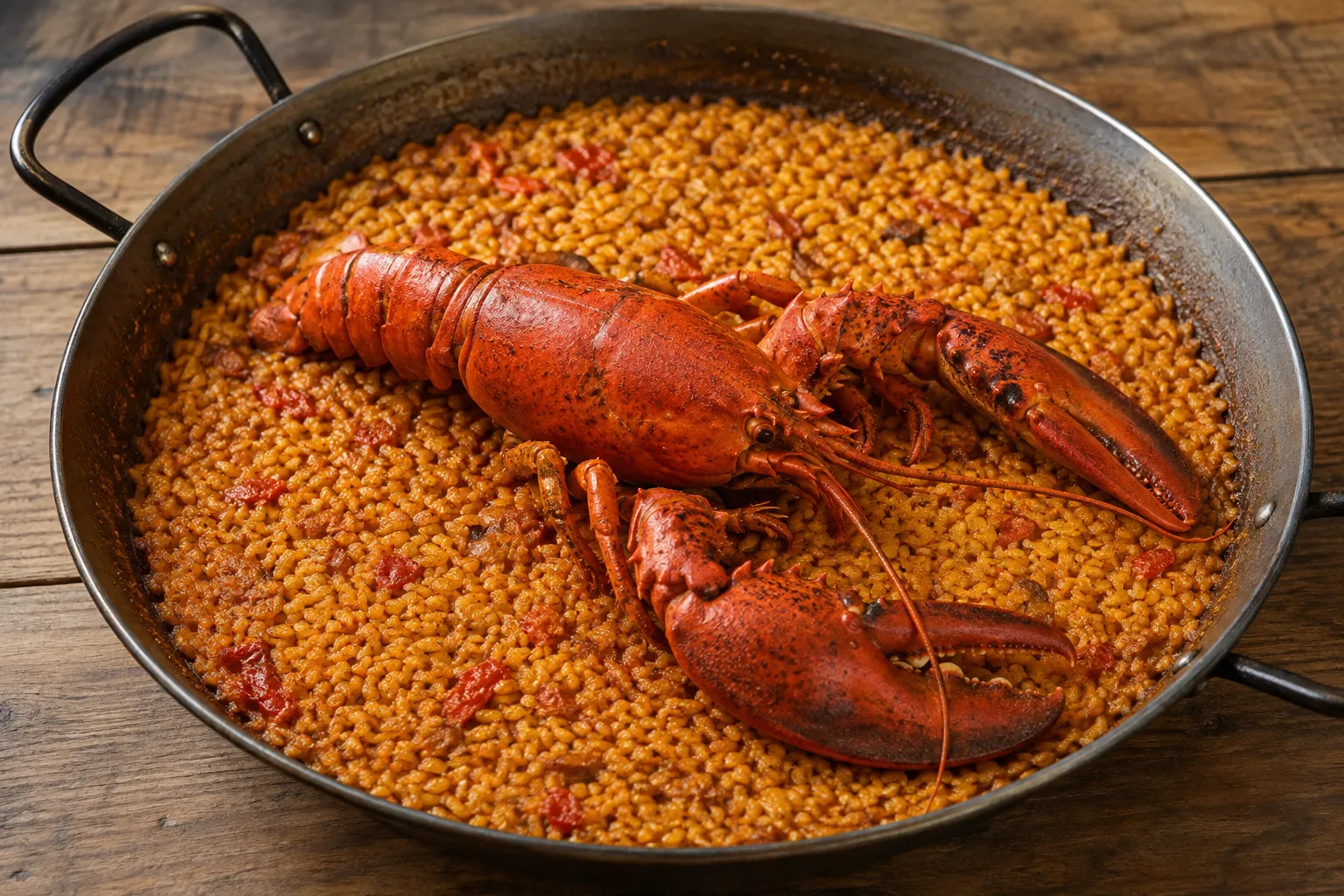 Paella de bogavante