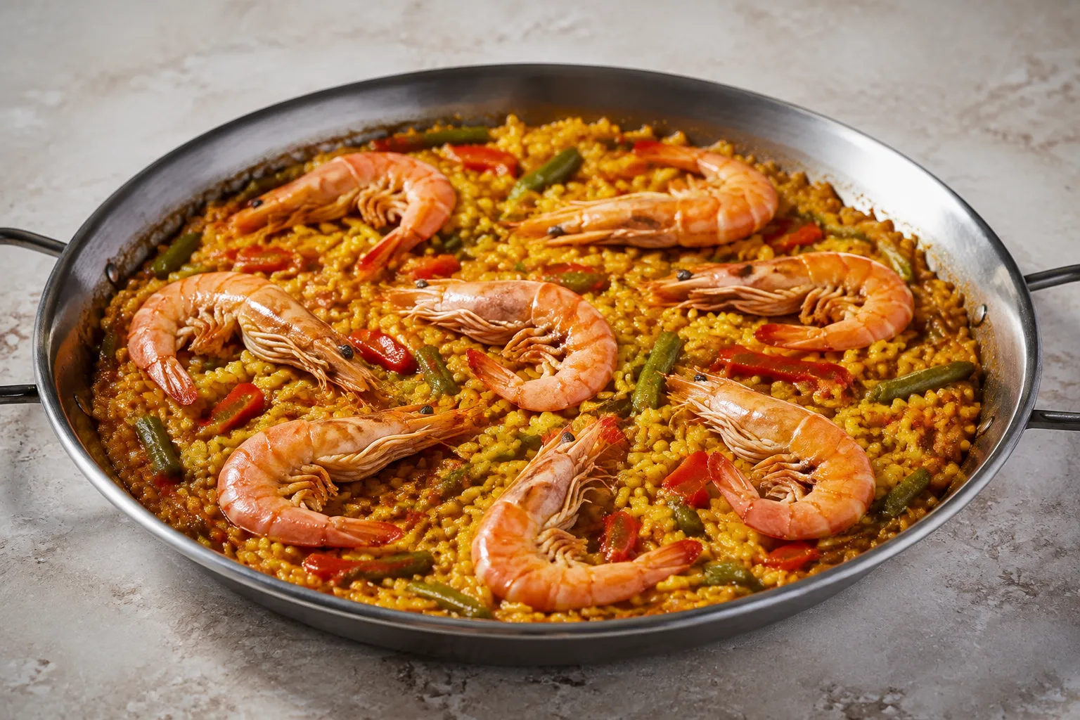 Imagen de la receta Paella de langostinos