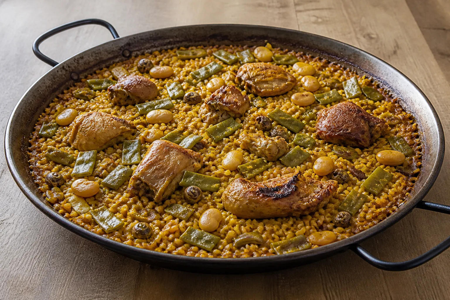 Como hacer una autentica paella valenciana