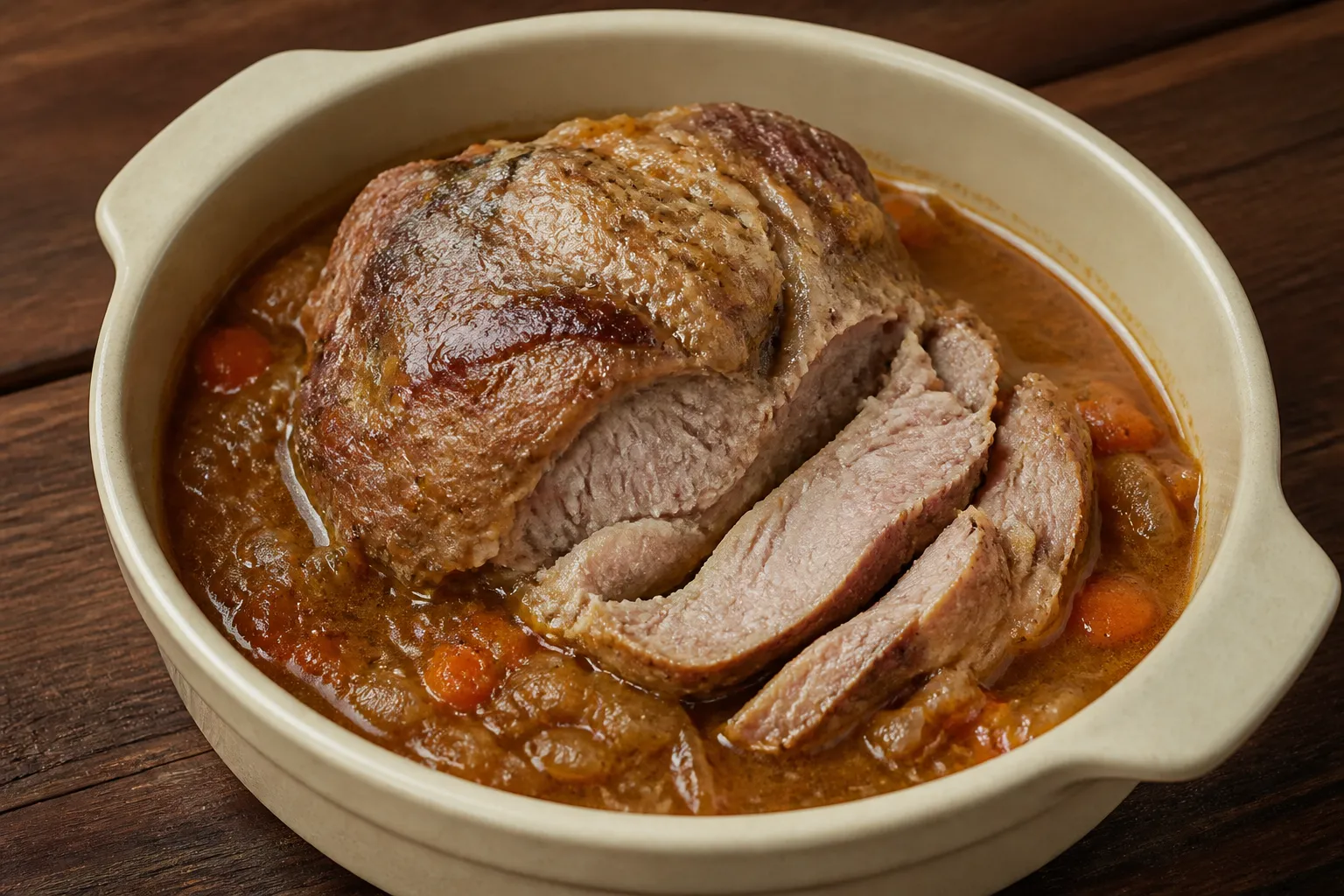 Paletilla de cerdo guisada