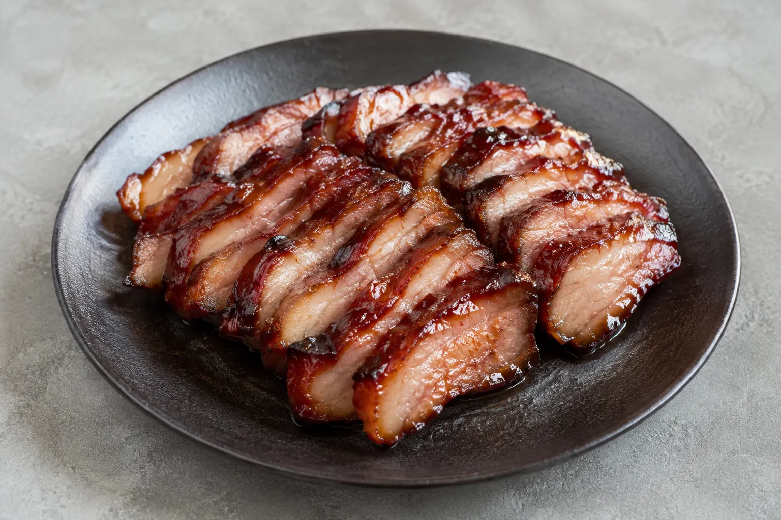 Panceta al estilo oriental (char siu)