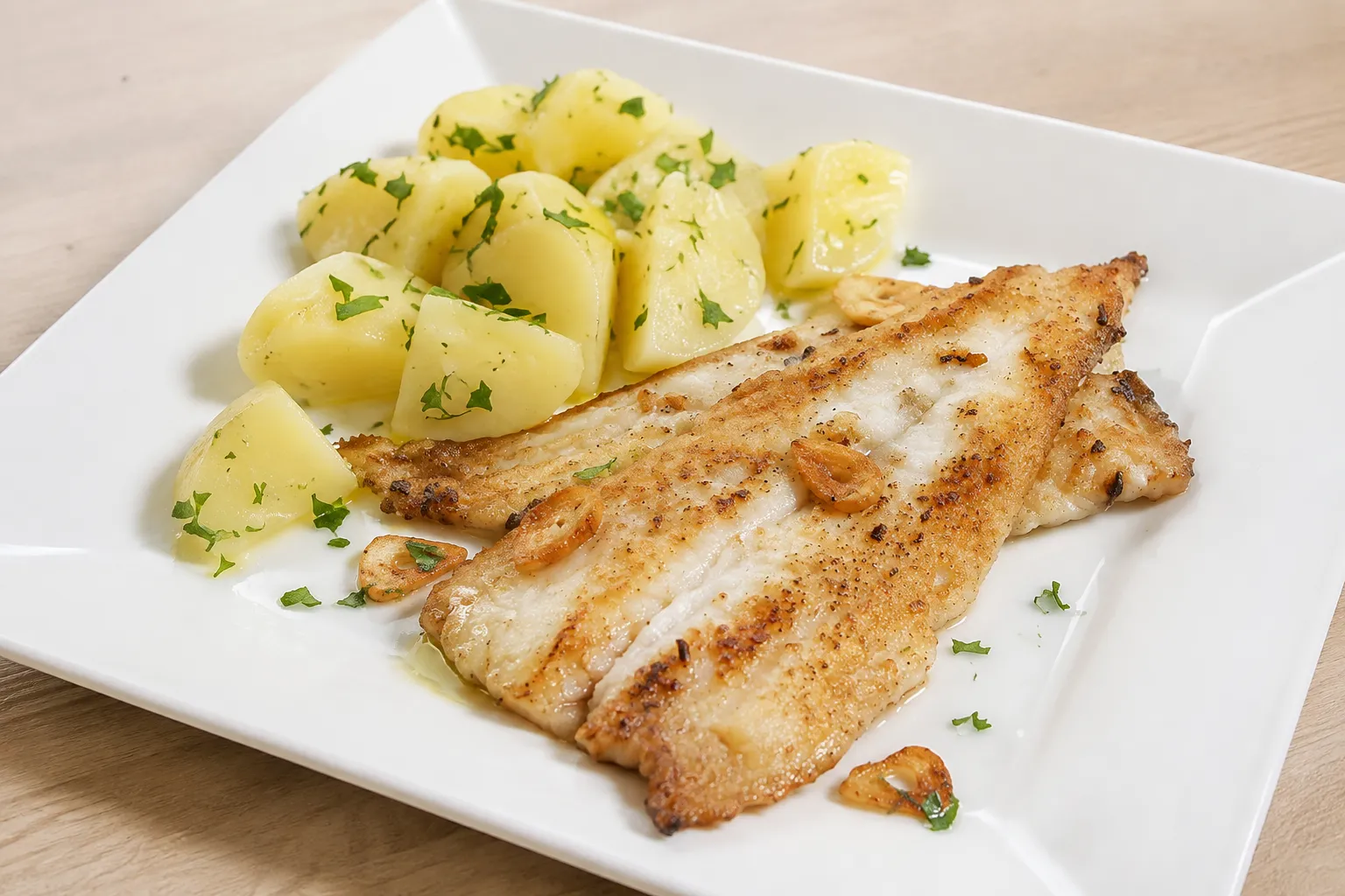 Pescadilla a la plancha