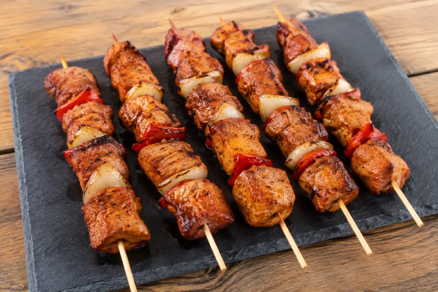 Imagen de la receta Pinchos morunos de cerdo