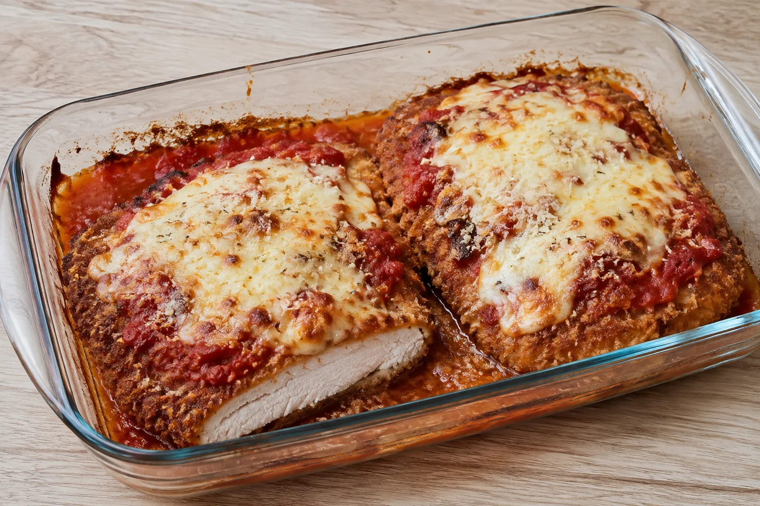 Pollo a la parmesana