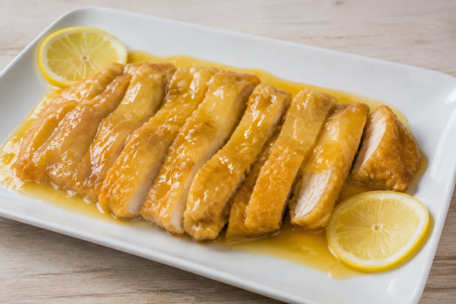 Imagen de la receta Pollo al limón estilo chino