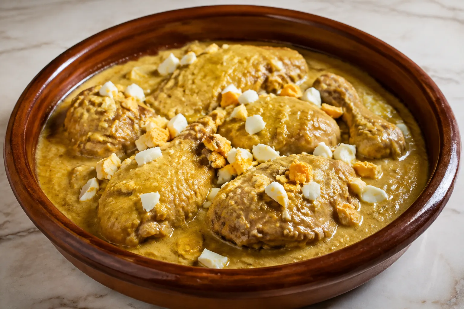 Imagen de la receta Pollo en pepitoria