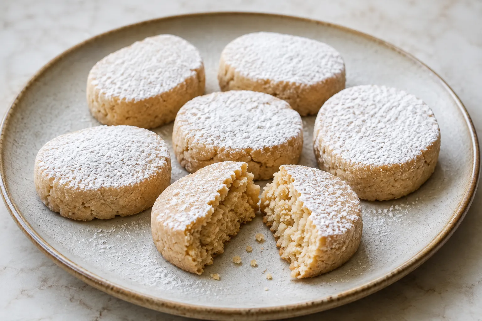 Polvorones caseros