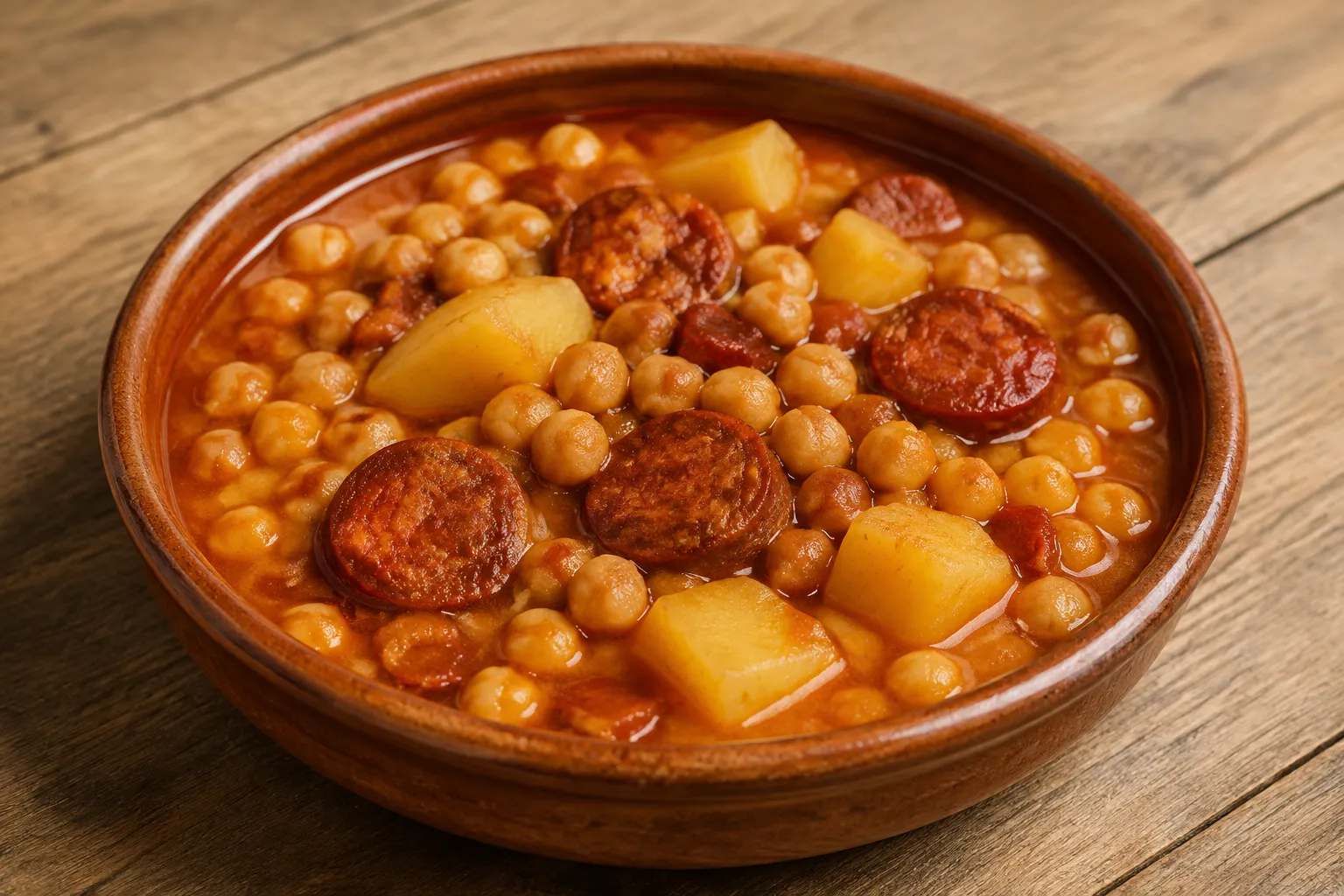 Potaje de garbanzos