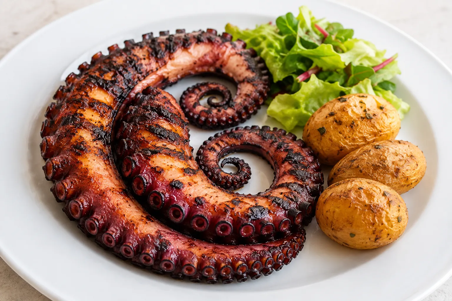 Pulpo a la parrilla