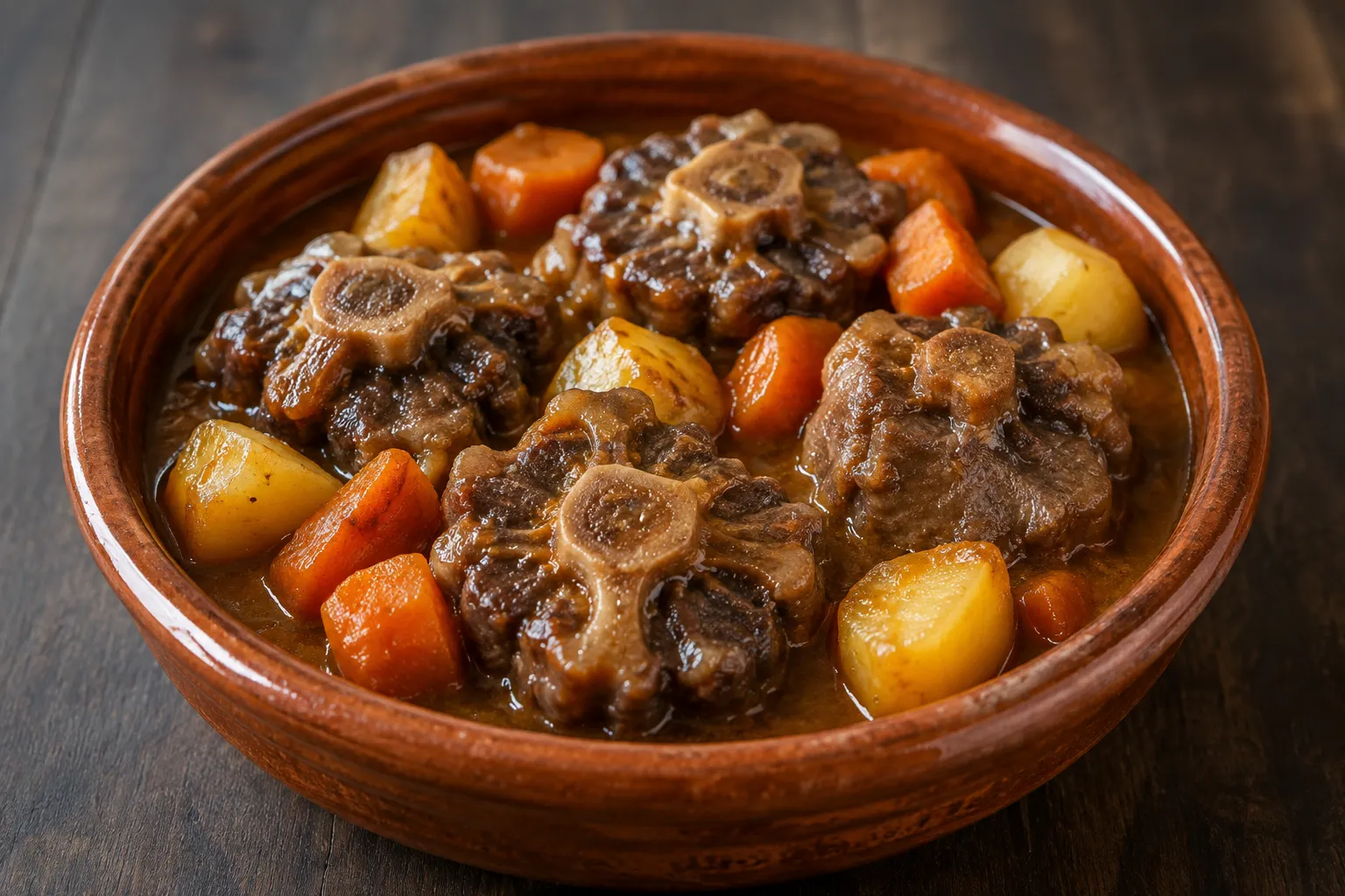 Rabo de ternera estofado