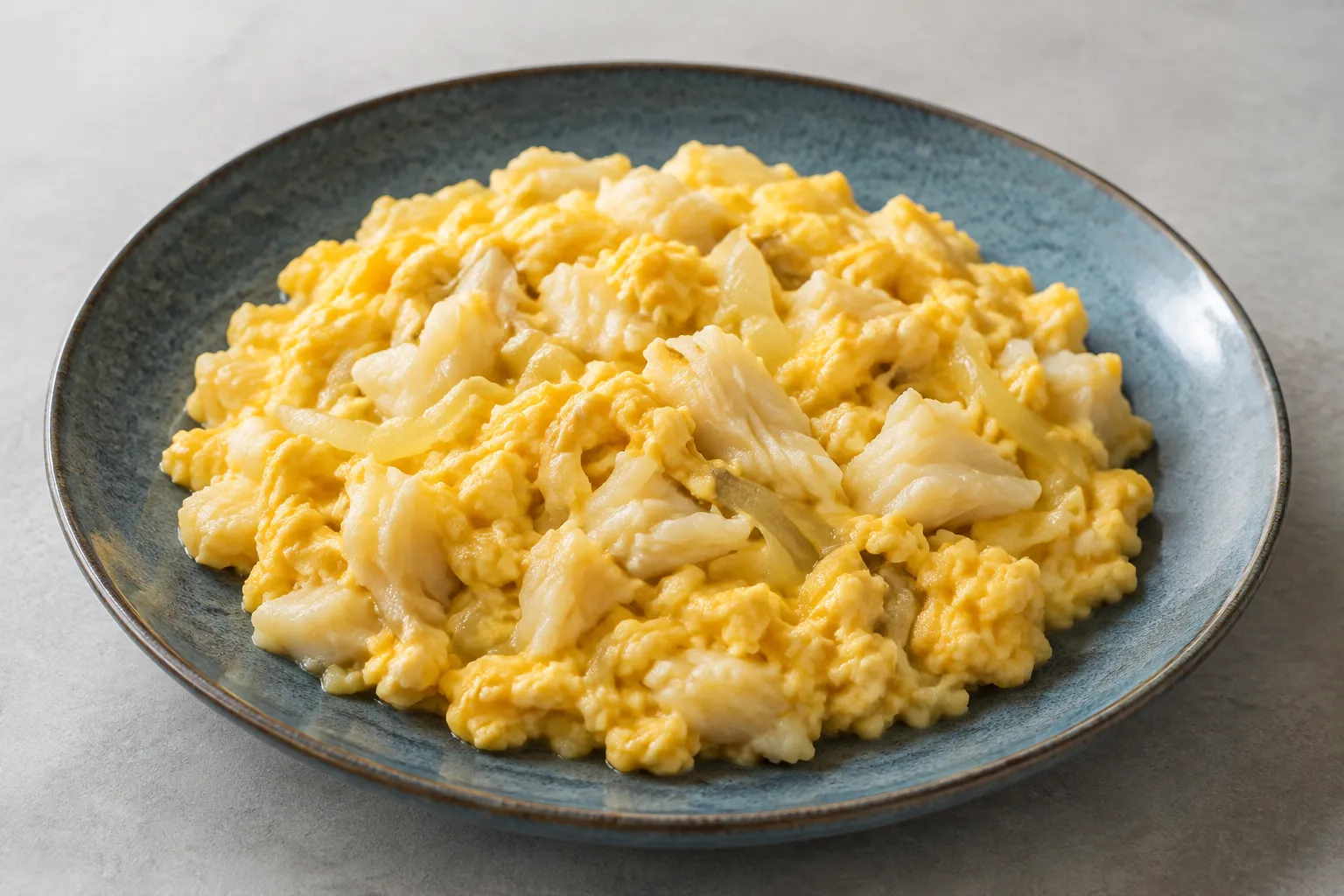 Imagen de la receta Revuelto de bacalao