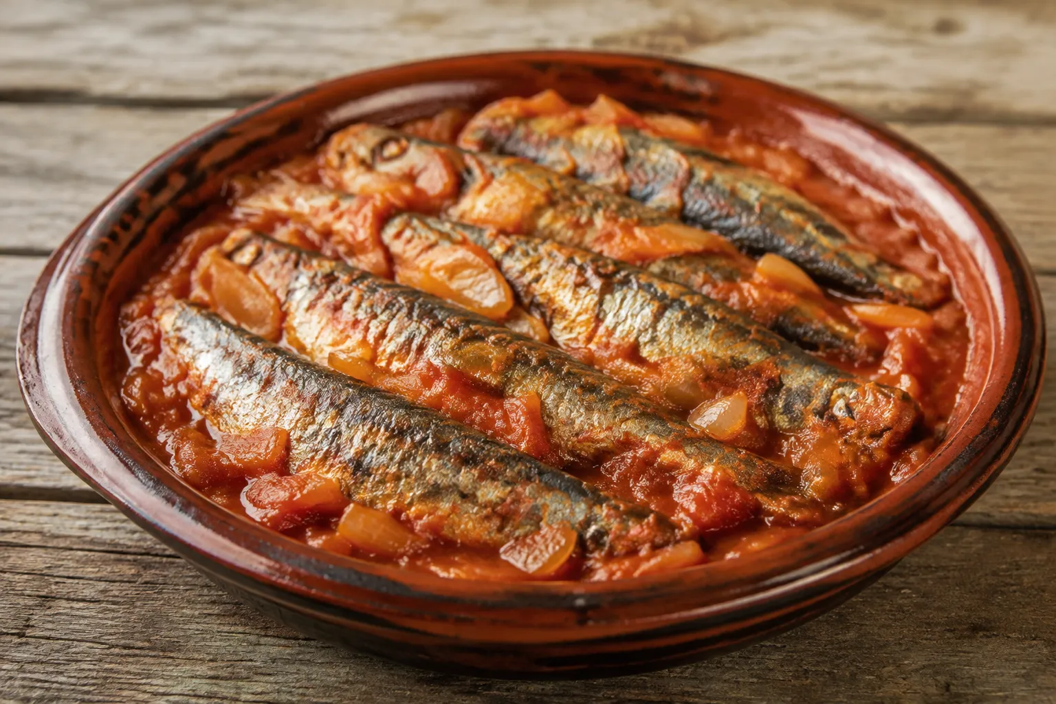 Sardinas en salsa de tomate