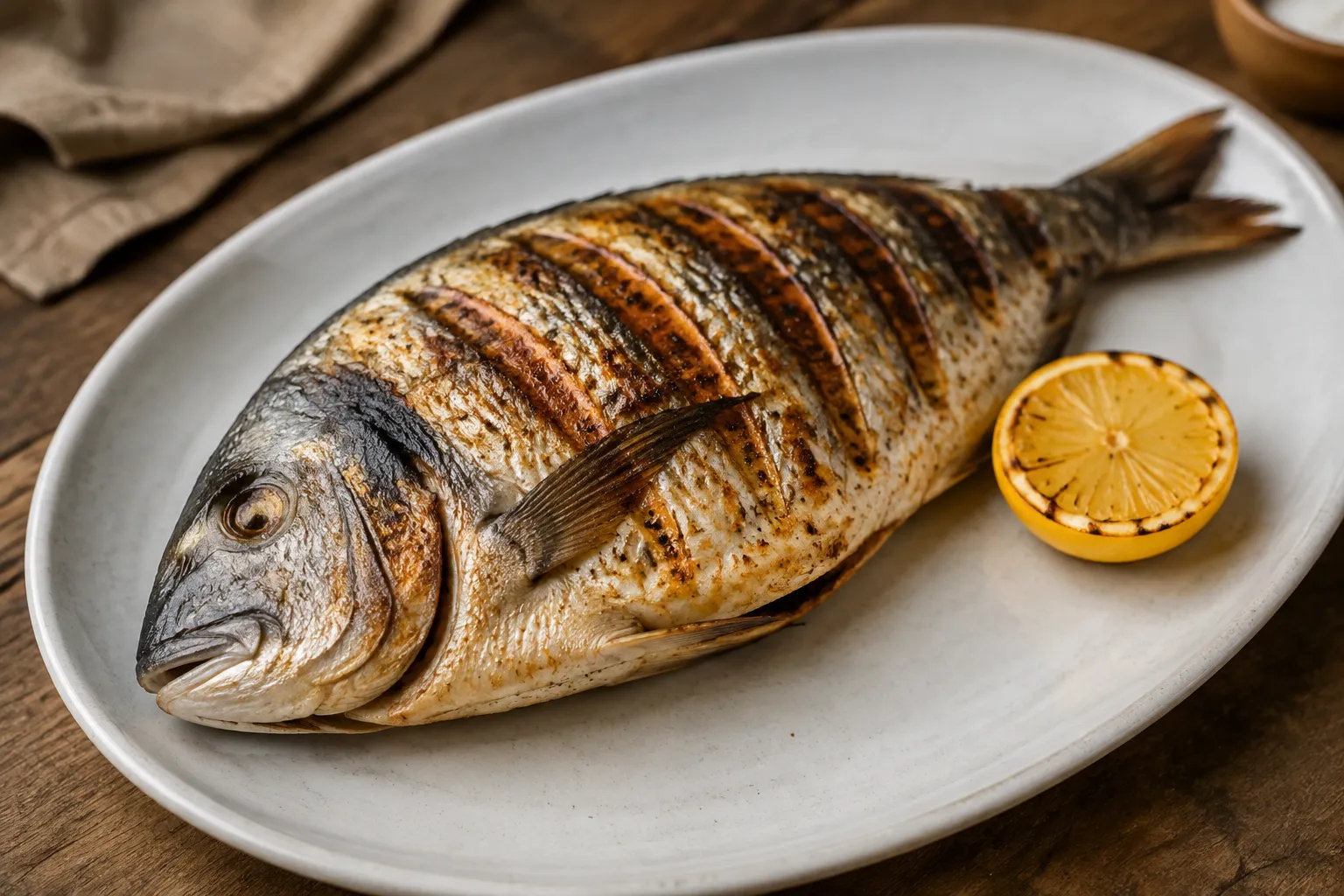 Sargo a la brasa