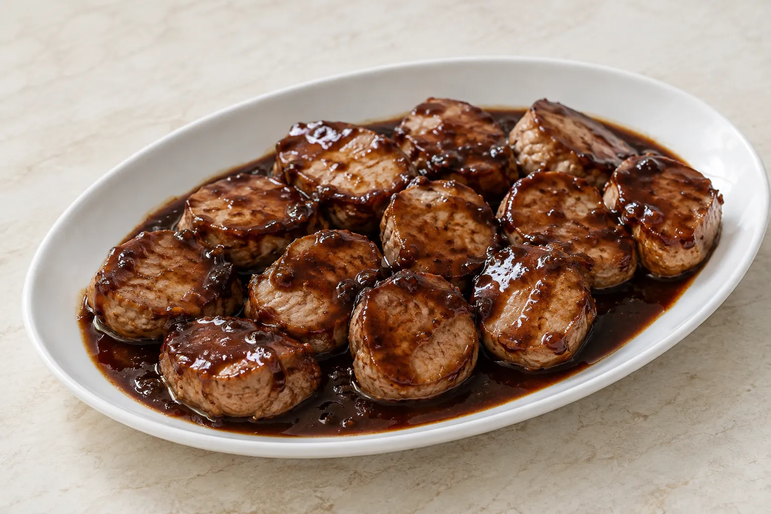 Imagen de la receta Solomillo de cerdo al Pedro Ximénez