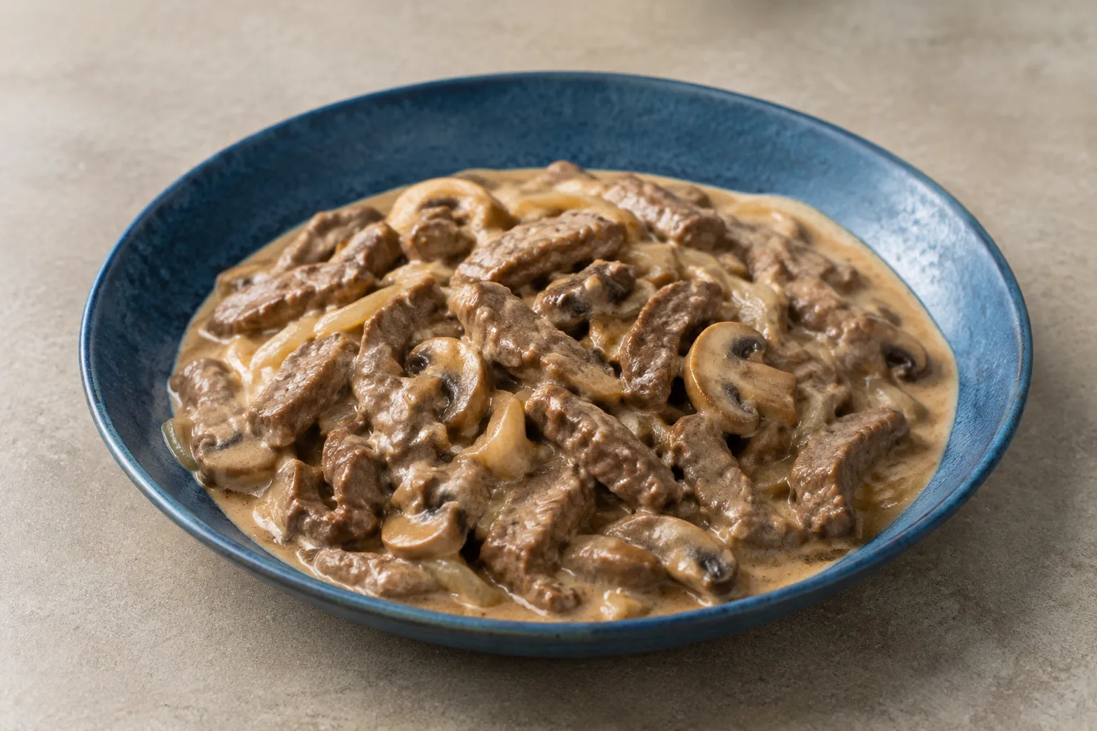 Imagen de la receta Stroganoff de ternera