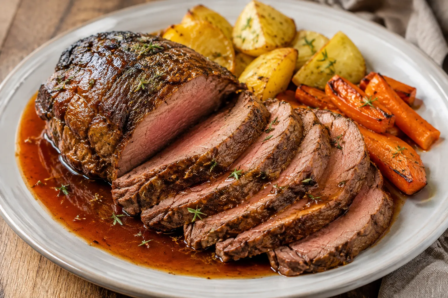 Ternera asada al horno