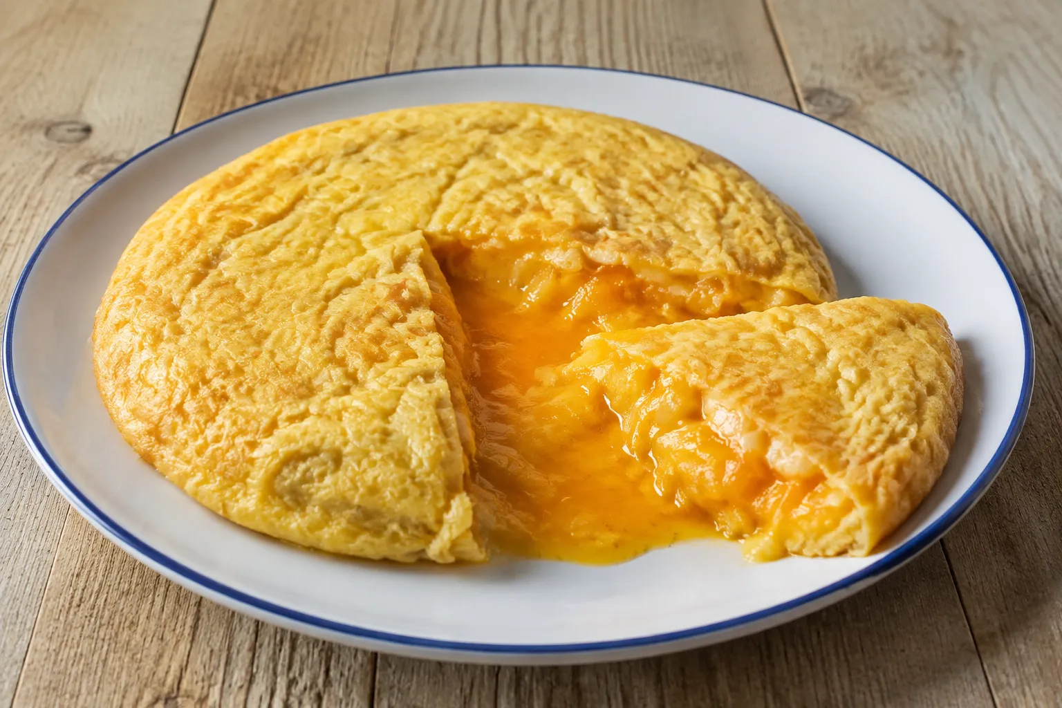 Tortilla de patatas estilo Betanzos