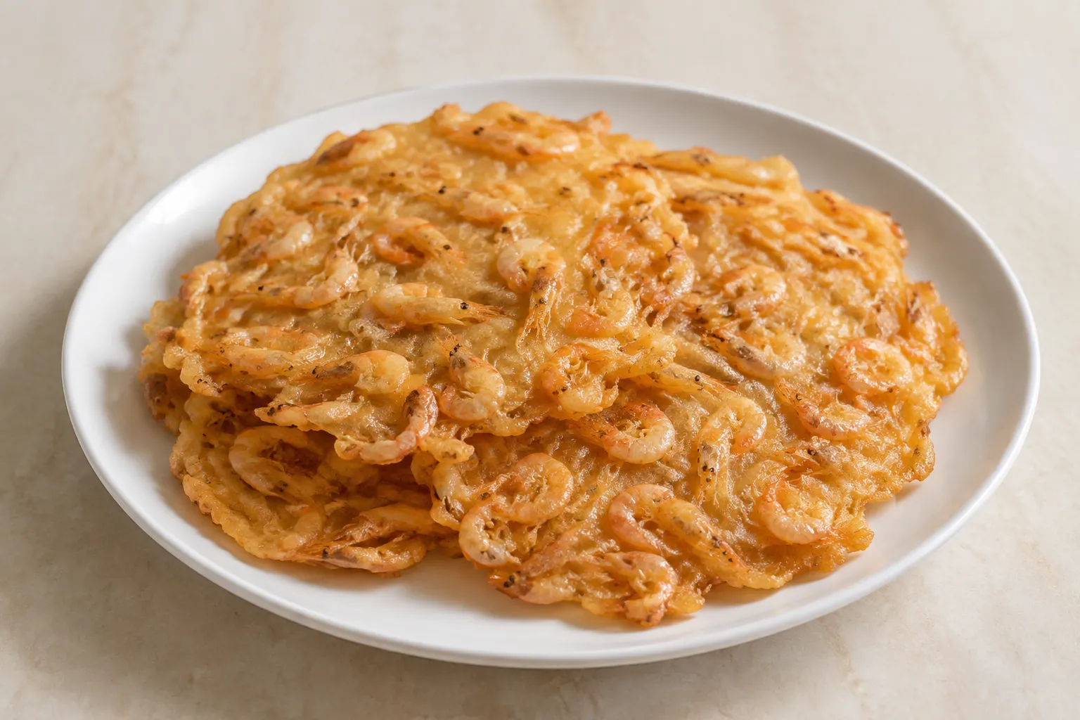 Tortillitas de camarones