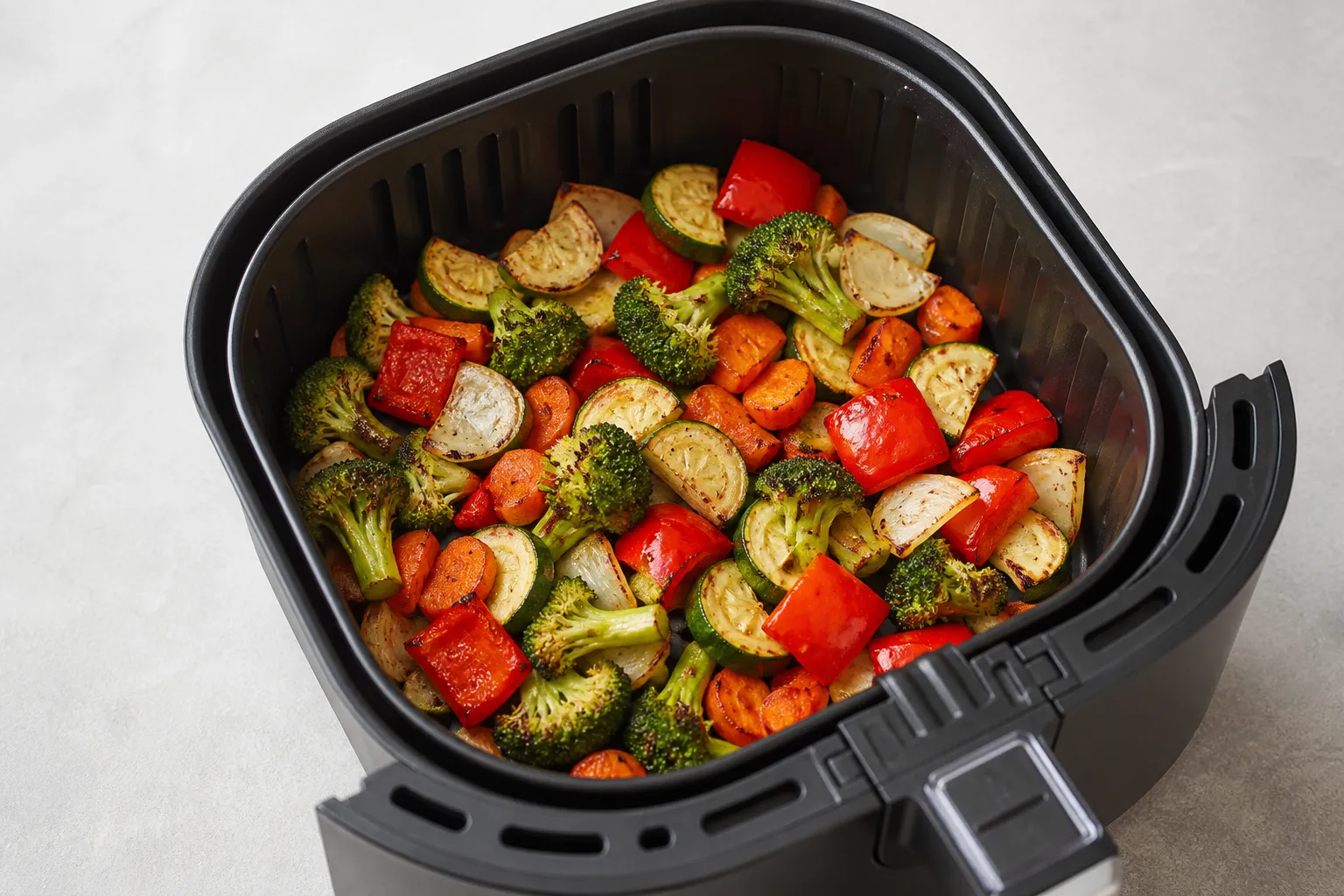 Verduras en airfryer