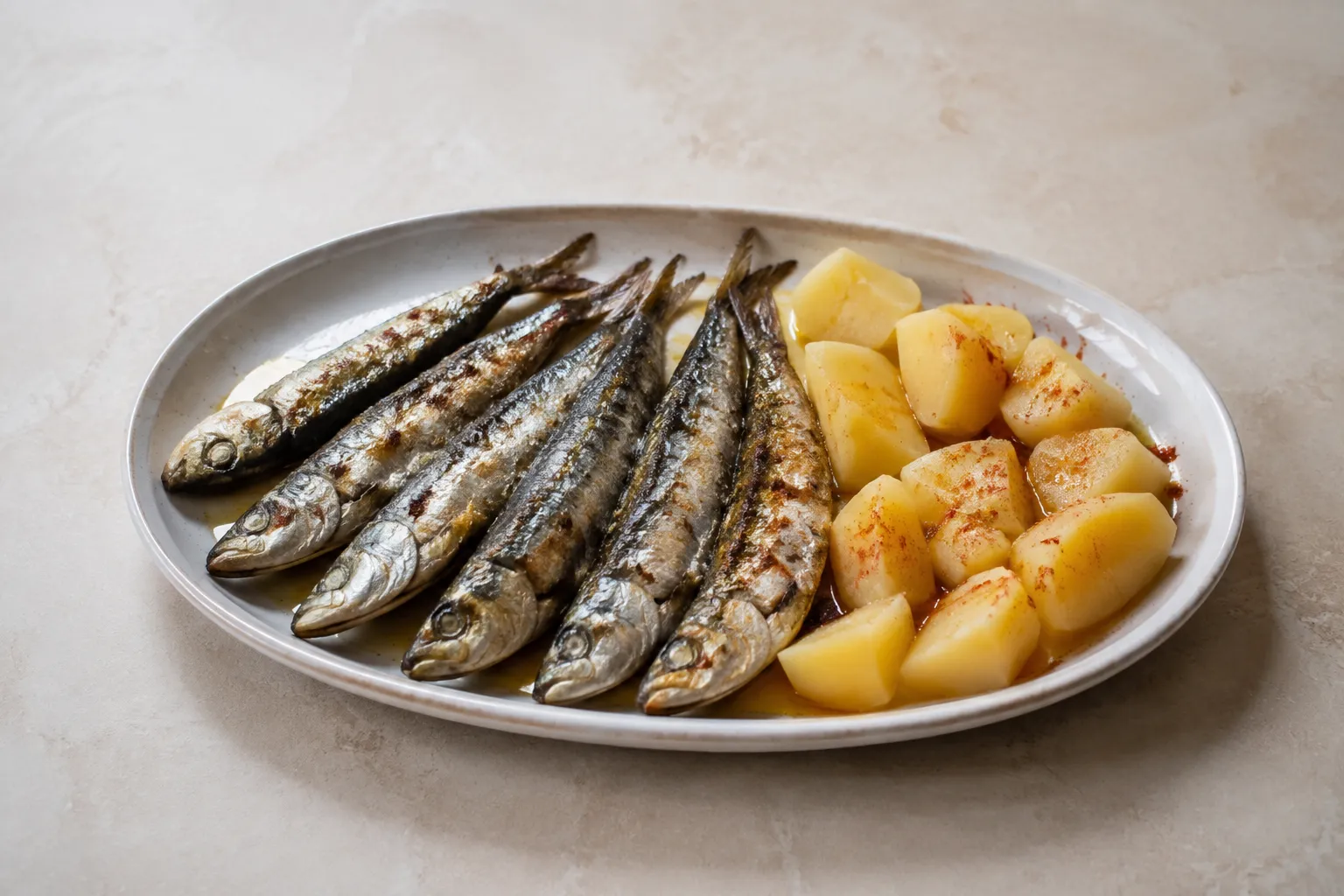 Imagen de la receta Xoubas con cachelos