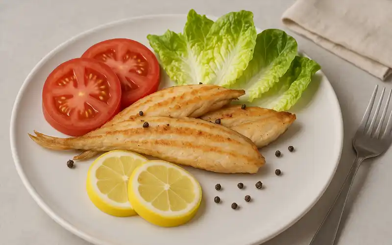 Acedias a la plancha
