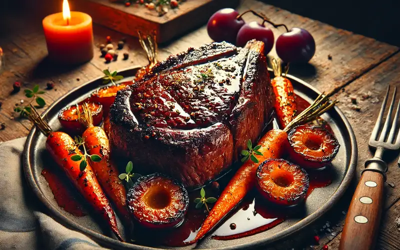 Chuletas de ternera al horno