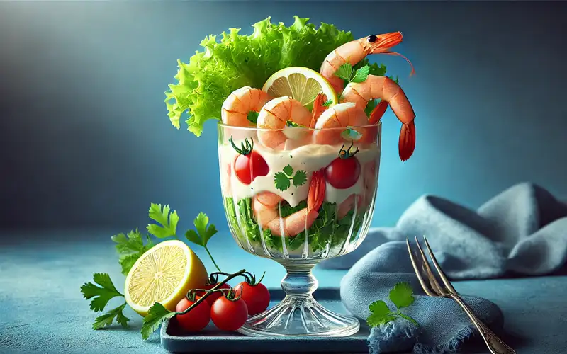 Cocktel de gambas