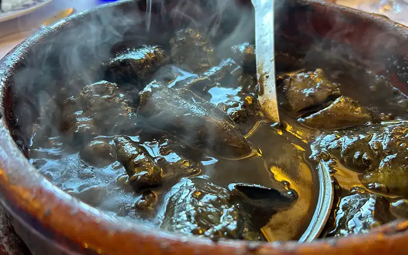 Lamprea bordalesa estilo Arbo