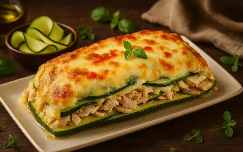 Receta super facil para hacer una lasagna de calabacin casera